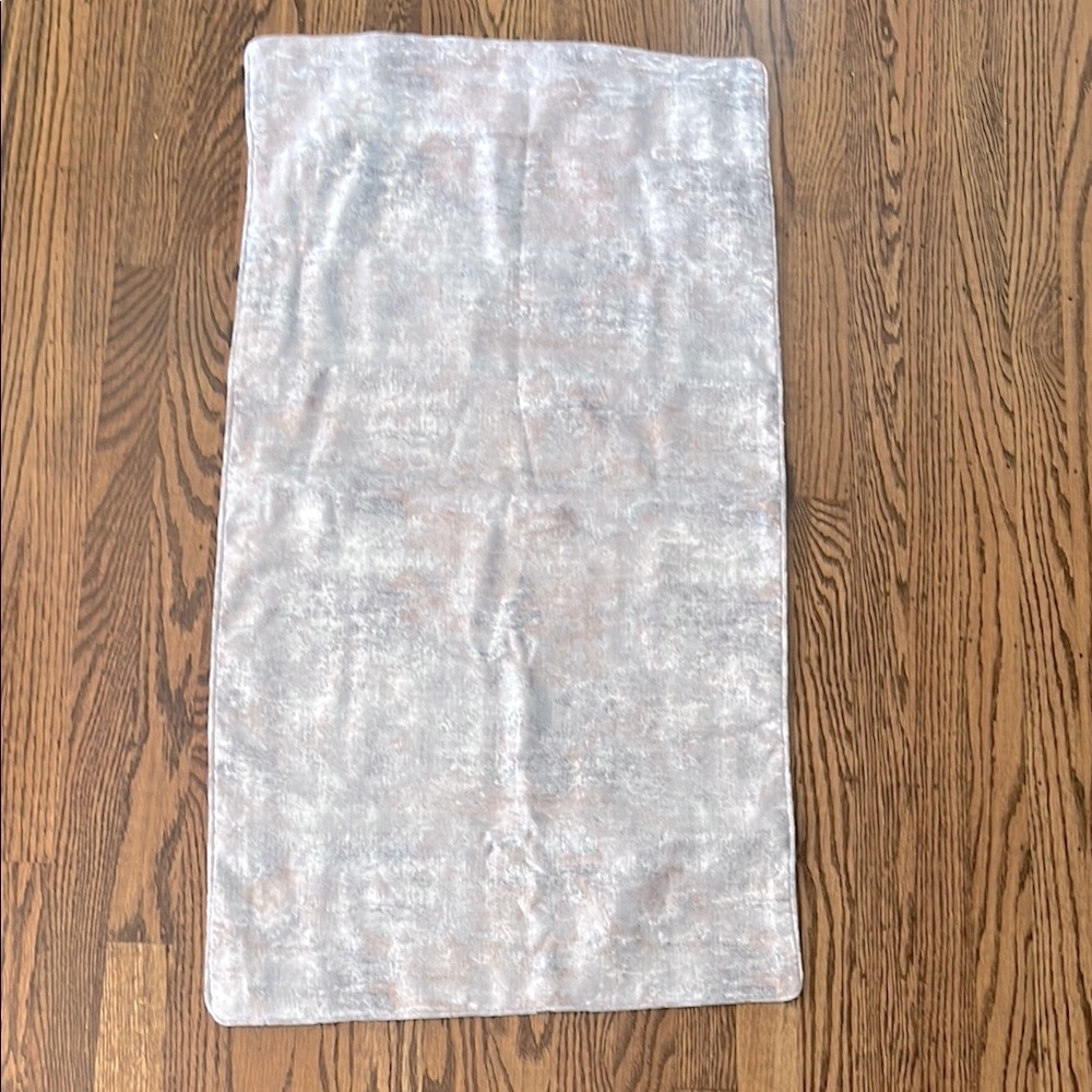 Hudson Gray Velvet King Pillow Sham NEW
